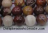 CWJ404 15.5 inches 12mm round wood jasper gemstone beads wholesale