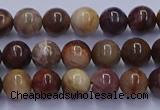 CWJ430 15.5 inches 4mm round wood jasper beads wholesale