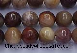 CWJ432 15.5 inches 8mm round wood jasper beads wholesale