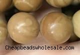 CWJ515 15.5 inches 14mm round wooden jasper beads wholesale