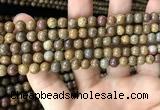 CWJ562 15.5 inches 4mm round wood jasper beads wholesale