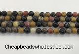 CWJ582 15.5 inches 9mm round wooden jasper beads wholesale