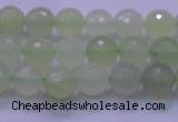 CXJ219 15.5 inches 8mm faceted round New jade beads wholesale