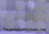 CXJ302 15.5 inches 8mm round matte New jade beads wholesale