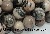 CZJ07 16 inches 14mm round zebra jasper gemstone beads Wholesale