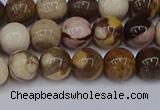 CZJ271 15.5 inches 6mm round zebra jasper beads wholesale