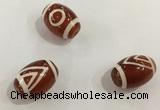 DZI365 10*14mm drum tibetan agate dzi beads wholesale