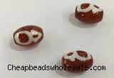 DZI375 10*14mm drum tibetan agate dzi beads wholesale