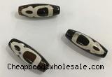 DZI478 10*30mm drum tibetan agate dzi beads wholesale