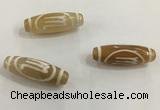 DZI502 10*30mm drum tibetan agate dzi beads wholesale