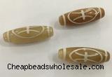 DZI504 10*30mm drum tibetan agate dzi beads wholesale