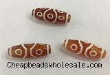 DZI516 10*28mm drum tibetan agate dzi beads wholesale