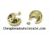 EARR17 16*22mm copper earrings gold plated