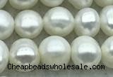 FWP42 14.5 inches 5.5mm - 6mm potato white freshwater pearl strands