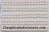 FWP454 half-drilled 5-5.5mm bread freshwater pearl beads