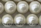 FWP75 15 inches 7mm - 8mm potato white freshwater pearl strands