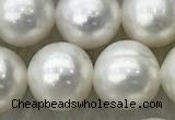 FWP89 15 inches 8mm - 9mm potato white freshwater pearl strands