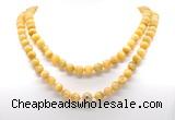 GMN8049 18 - 36 inches 8mm, 10mm grade AA golden tiger eye 54, 108 beads mala necklaces