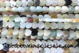 HEAR49 15 inches 6mm heart amazonite gemstone beads