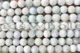 HEMI01 15 inches 8mm round blue hemimorphite gemstone beads