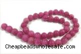 JADE104 15 inches 4mm round honey jade gemstone beads