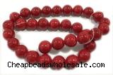 JADE11 15 inches 12mm round mashan jade gemstone beads