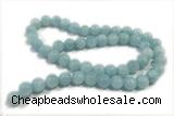 JADE189 15 inches 4mm round honey jade gemstone beads