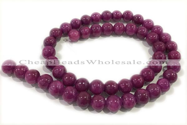 JADE210 15 inches 6mm round honey jade gemstone beads