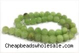 JADE244 15 inches 4mm round honey jade gemstone beads