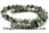 JADE399 15 inches 4mm round persia jade gemstone beads