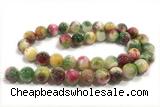 JADE409 15 inches 4mm round persia jade gemstone beads