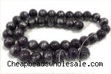 JADE484 15 inches 4mm round silvery jade gemstone beads