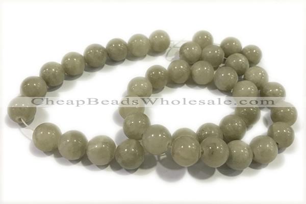 JADE52 15 inches 10mm round honey jade gemstone beads