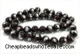 JADE539 15 inches 4mm round silvery jade gemstone beads