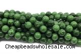 JADE683 15 inches 12mm round Russian jade gemstone beads