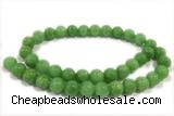 JADE74 15 inches 4mm round honey jade gemstone beads