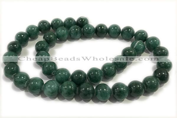 JADE84 15 inches 4mm round honey jade gemstone beads