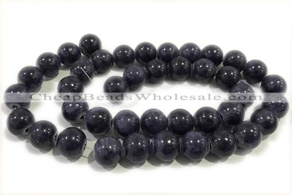 JADE93 15 inches 12mm round honey jade gemstone beads