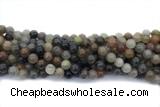 JASP06 15 inches 8mm round fancy jasper gemstone beads