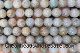 JASP37 15 inches 10mm round mica jasper beads