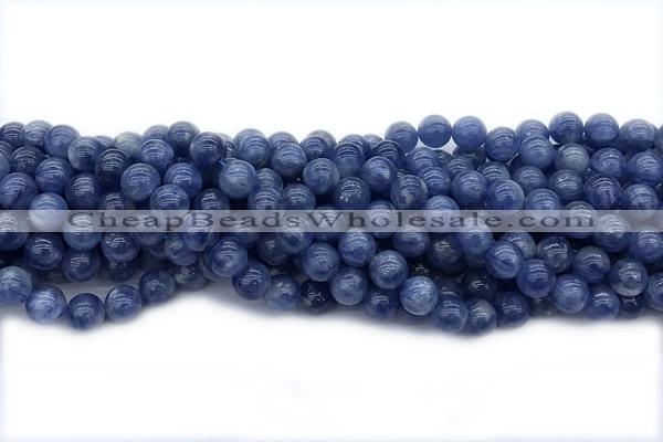 KYAN04 15 inches 8mm round kyanite gemstone beads