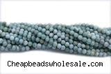 LARI02 15 inches 6mm round larimar gemstone beads