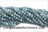 LARI03 15 inches 7mm round larimar gemstone beads