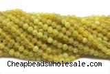 LEMO06 15 inches 6mm round yellow lemon quartz beads