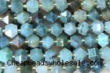 MIXE110 15 inches 10mm faceted jasper gemstone beads