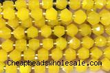 MIXE92 15 inches 10mm faceted jade gemstone beads