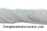 MOON11 15 inches 6mm round white moonstone gemstone beads