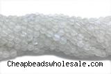 MOON12 15 inches 8mm round white moonstone gemstone beads