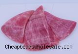 NGP111 Dyed rhodochrosite gemstone pendants set jewelry wholesale