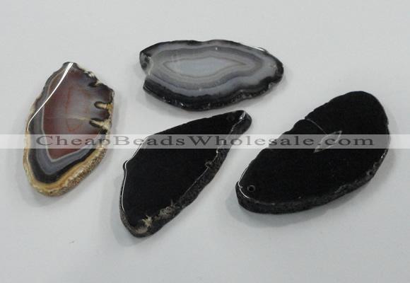 NGP1193 40*60mm - 50*70mm freeform agate gemstone pendants wholesale